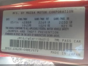 2015 Mazda 6