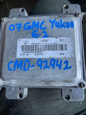 2007 GMC Yukon Engine Control Module (ECM)