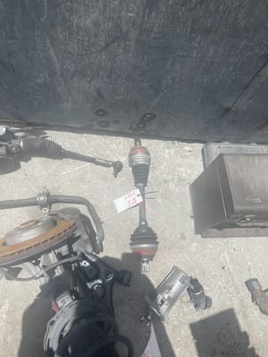 2017 Audi Audia3 Knee Assembly