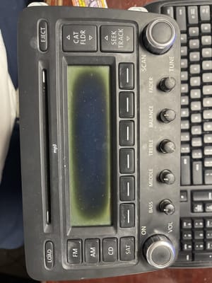 2008 Volkswagen Eos Radio