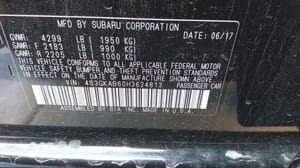 2017 Subaru Impreza