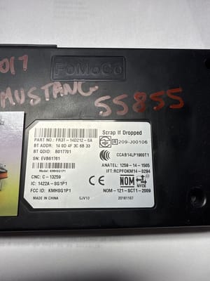 2017 Ford Mustang Body Control Module