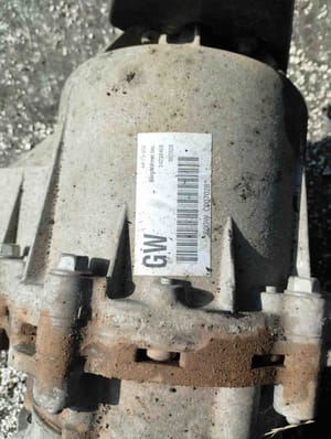 2007 Cadillac Cadsrx Transmission