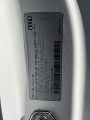 2014 Audi Audia5