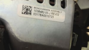 2015 Tesla Model S Camera/projector