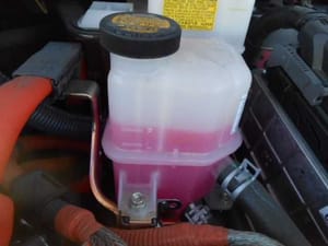 2011 Toyota Prius Coolant Reservoir