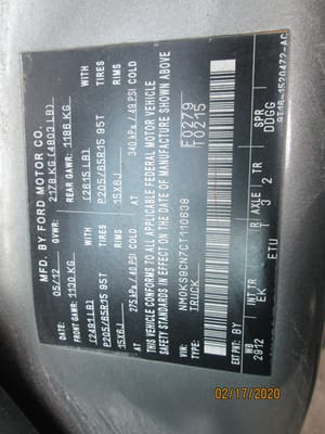 2012 Ford Transit