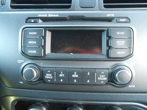 2012 Kia Rio Radio Audio