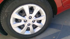 2015 Kia Rio Wheel