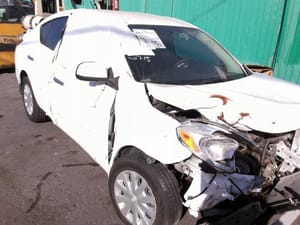 2013 Nissan Versa Front Door Latch