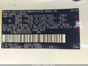 2007 Lexus Rx350