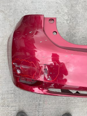 2012 Lexus Ct200h Bumper Cover - Rear