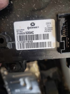 2022 Dodge Dpu45 Body Control Module