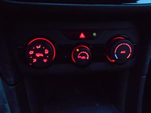 2017 Subaru Impreza Temp Control