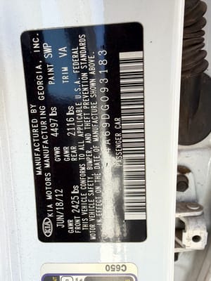 2013 Kia Optima