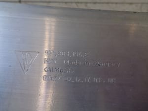 2018 Porsche Panamera Rear Bumper Reinforcement