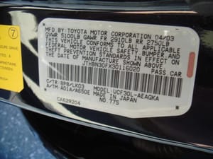 2003 Lexus Ls430