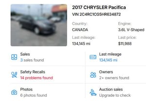 2017 Chrysler Pacifica
