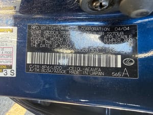 2004 Lexus Is300