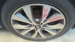 2017 Hyundai Accent Wheel
