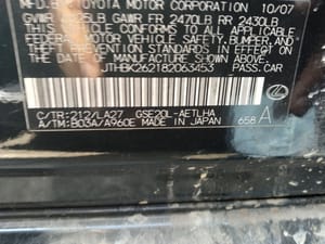 2008 Lexus Is250