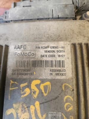 2016 Ford F550sd Body Control Module