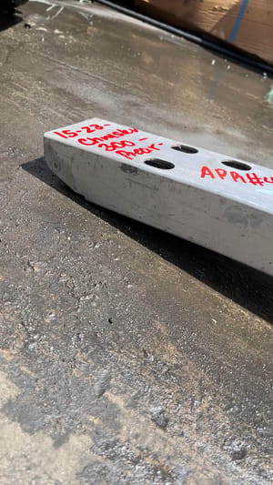 2018 Chrysler 300 Rear Bumper Reinforcement