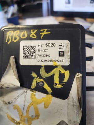 2023 GMC Expr25 ABS Module