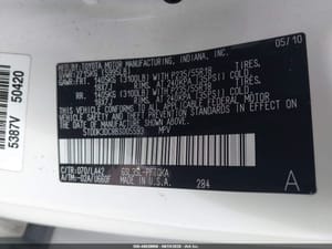 2011 Toyota Sienna