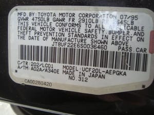 1995 Lexus Ls400