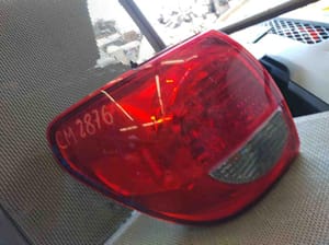 2012 Toyota Sequoia Tail Light