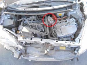 2012 Toyota Prius Coolant Reservoir