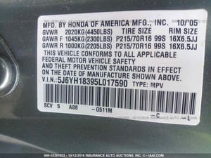 2005 Honda Element