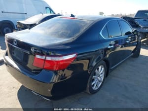 2009 Lexus Ls460 Rear Bumper