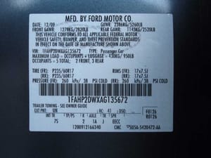 2010 Ford Taurus