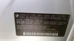 2010 BMW X5