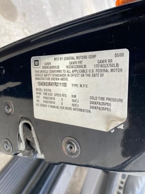 2000 GMC Yukon