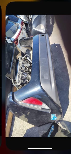2020 Toyota Prius Rear Bumper