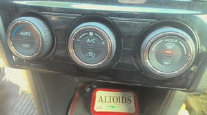 2019 Subaru Subwrx Climate Control