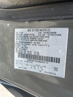2004 Ford Freestar