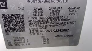 2019 Chevrolet Traverse