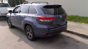 2018 Toyota Highlander Front Console