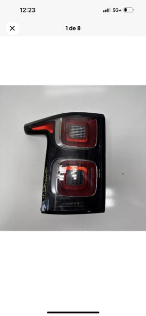 2022 Land Rover Range Rover Tail Lamp, Left