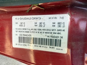 2004 Chrysler Sebring