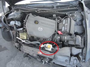 2012 Mazda Mazda6 Coolant Reservoir
