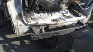 2015 Ford Transit Connect Bumper Rein, Rear