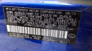 2016 Lexus Is200t