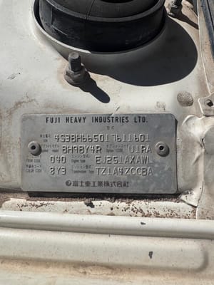 2001 Subaru Legacy