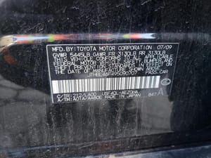 2009 Lexus Ls460
