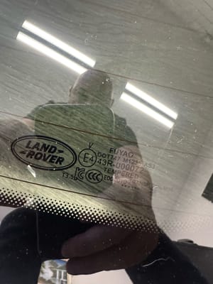 2024 Range Rover Range Rover Back Glass/window